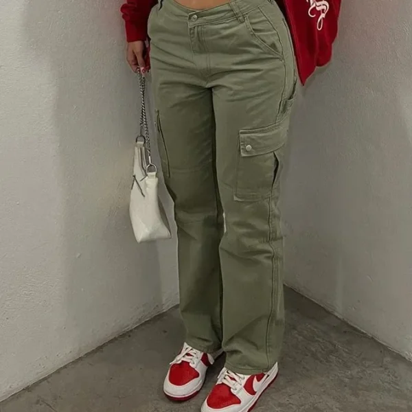 High-waisted Women's Tight-legged  Pants